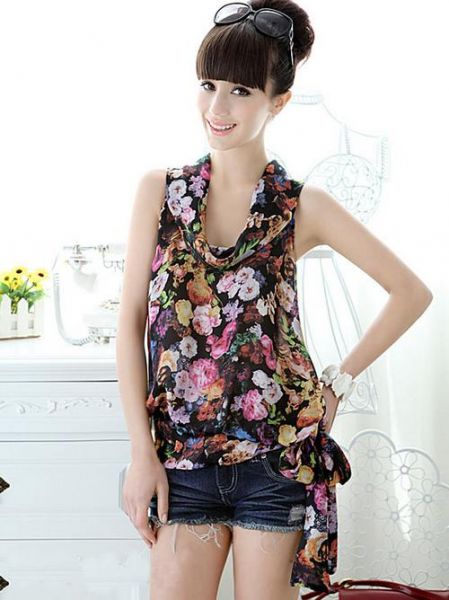 Blusa Chiffon Florida